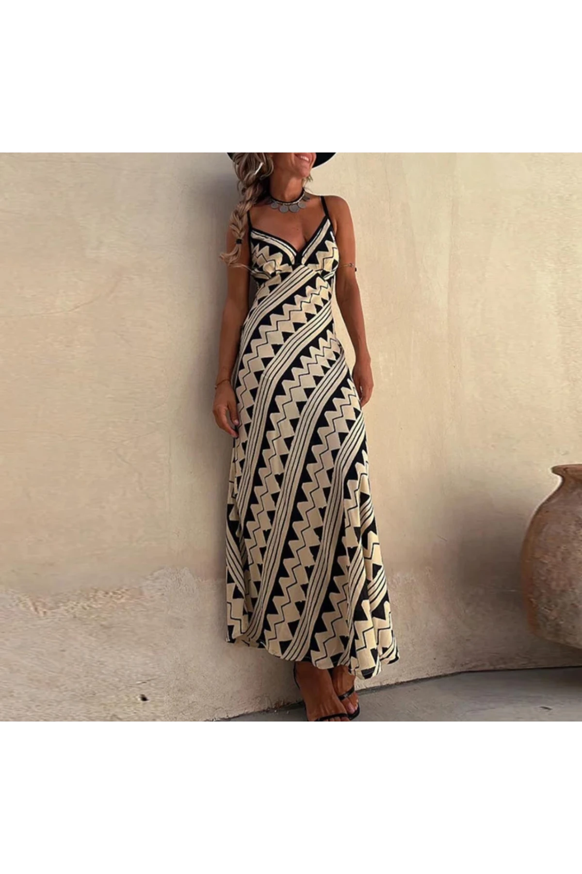 Micro Kumaş Dijital Baskı Elbise