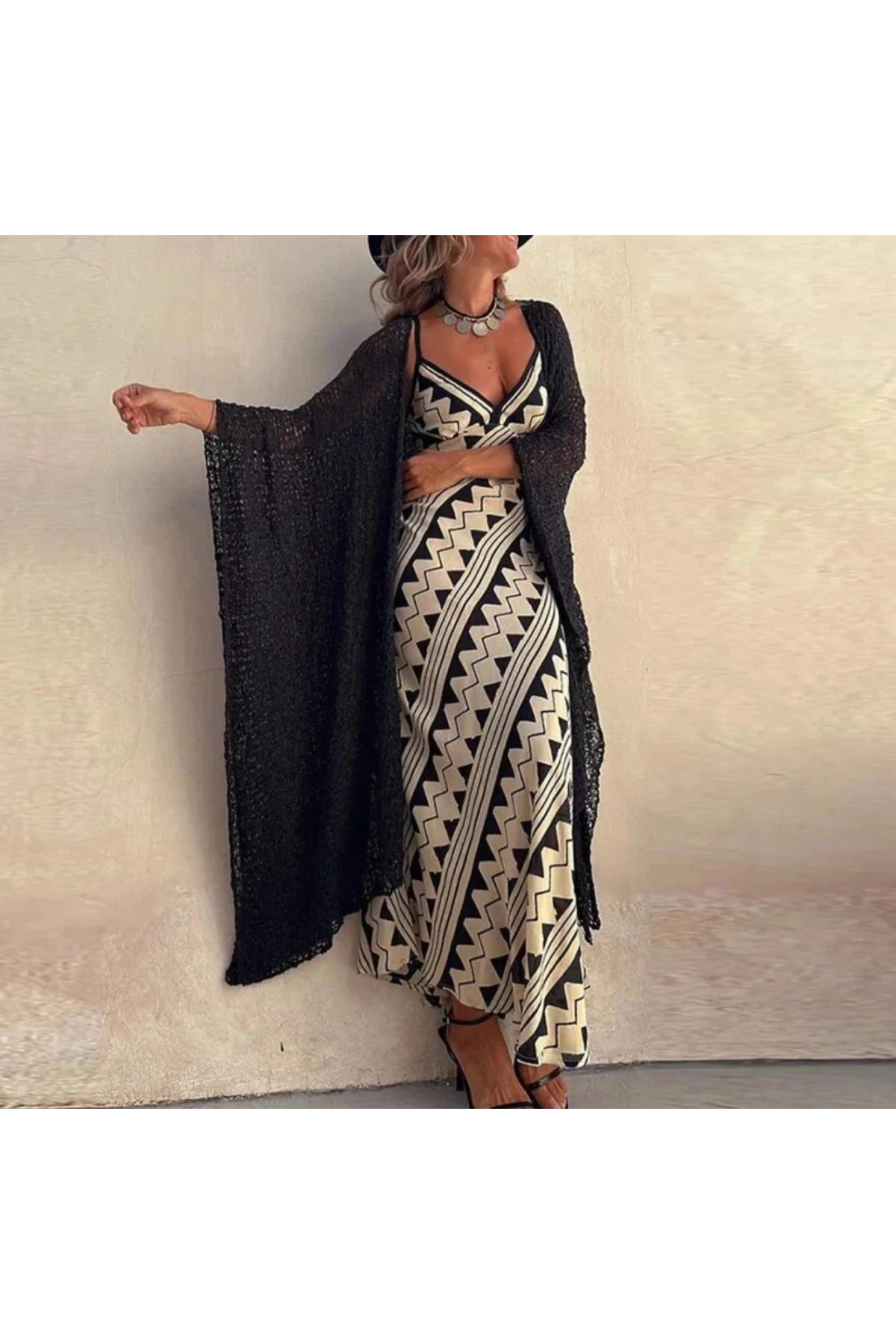 Micro Kumaş Dijital Baskı Elbise