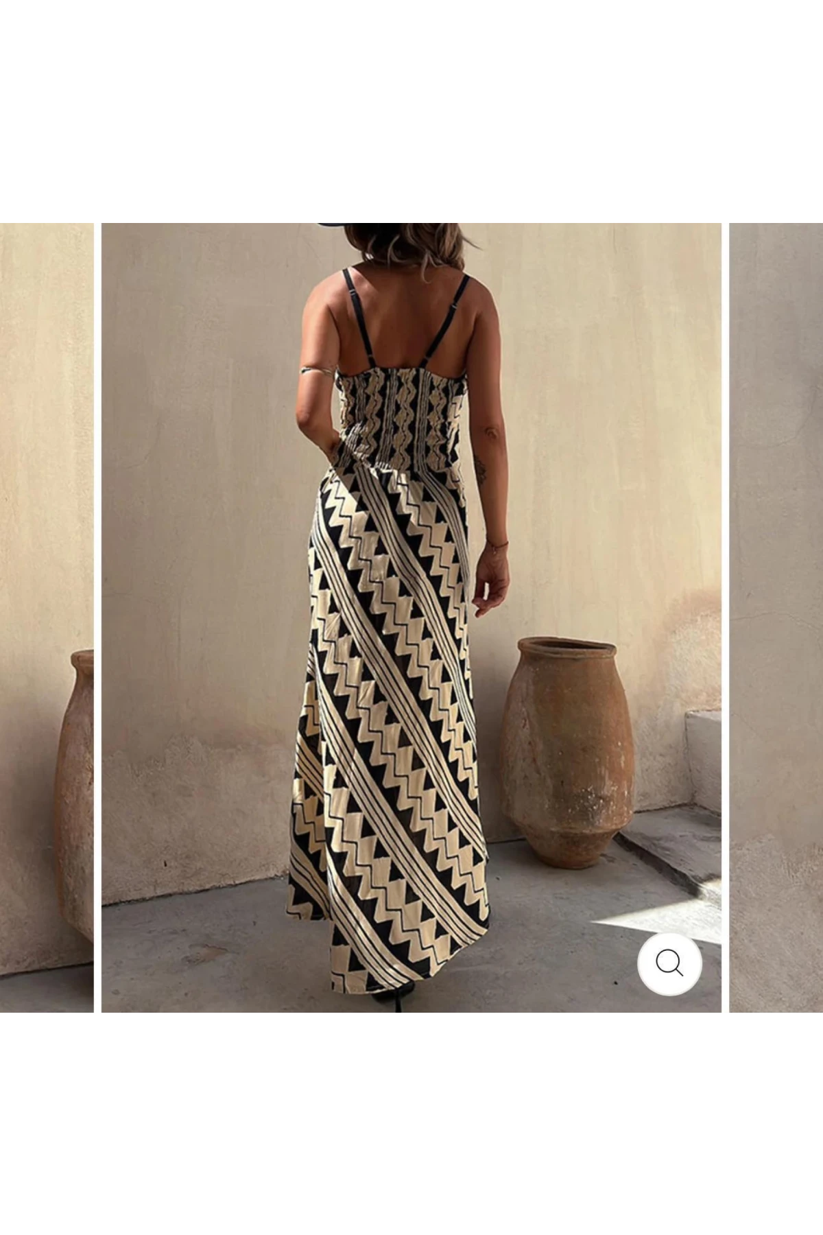 Micro Kumaş Dijital Baskı Elbise