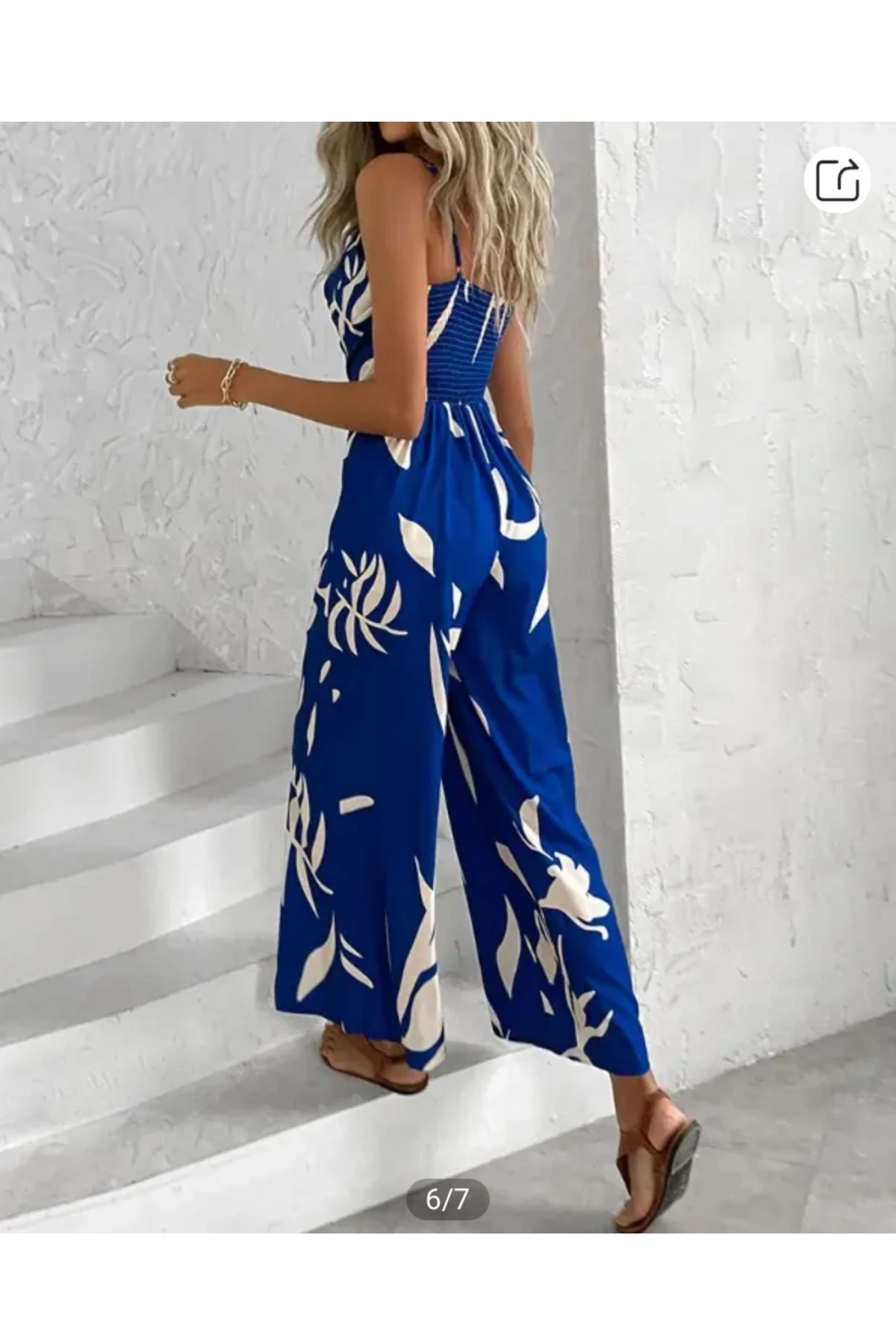 Mikro Kumaş Desenli Tulum