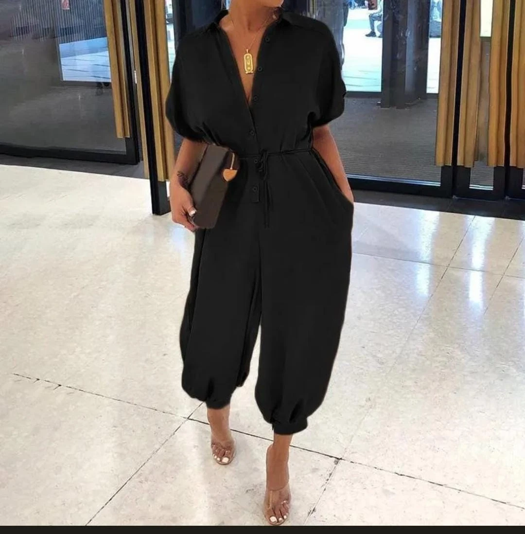 Mikro Kumaş Salash Desenli Tulum