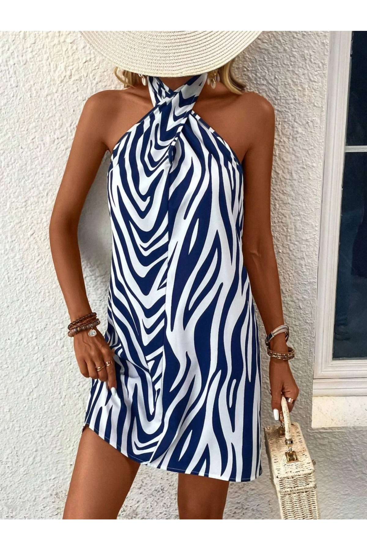 Omuz Dekolteli  Tasarim Elbise