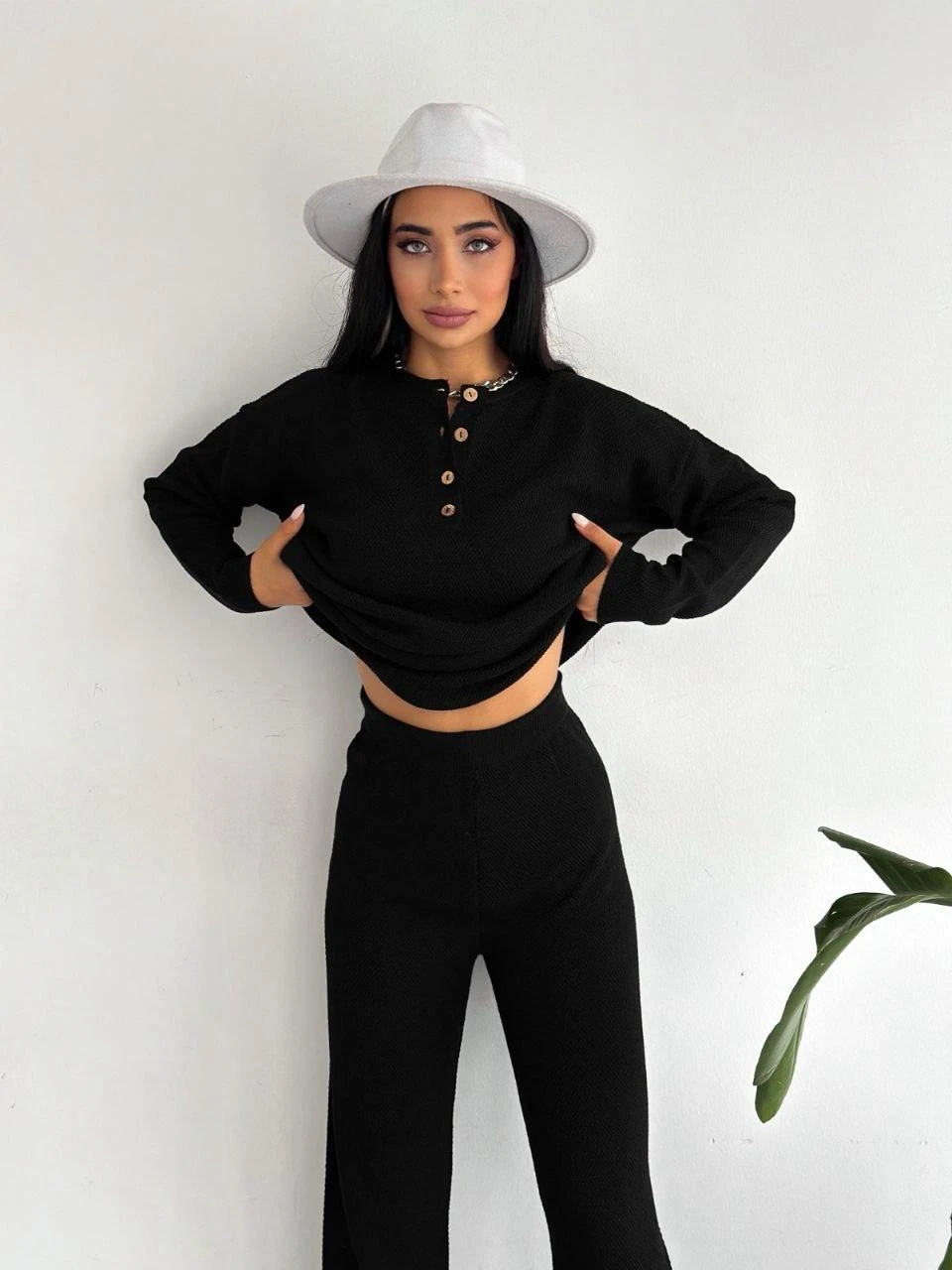 Premium Kumaş Triko Takım