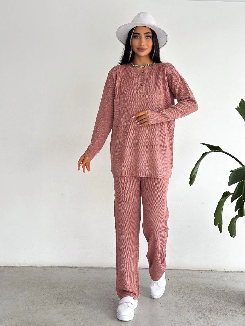 Premium Kumaş Triko Takım