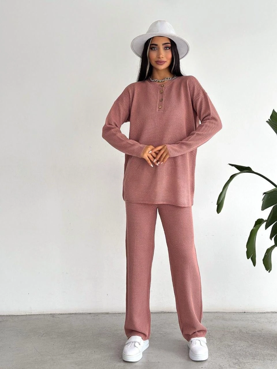 Premium Kumaş Triko Takım