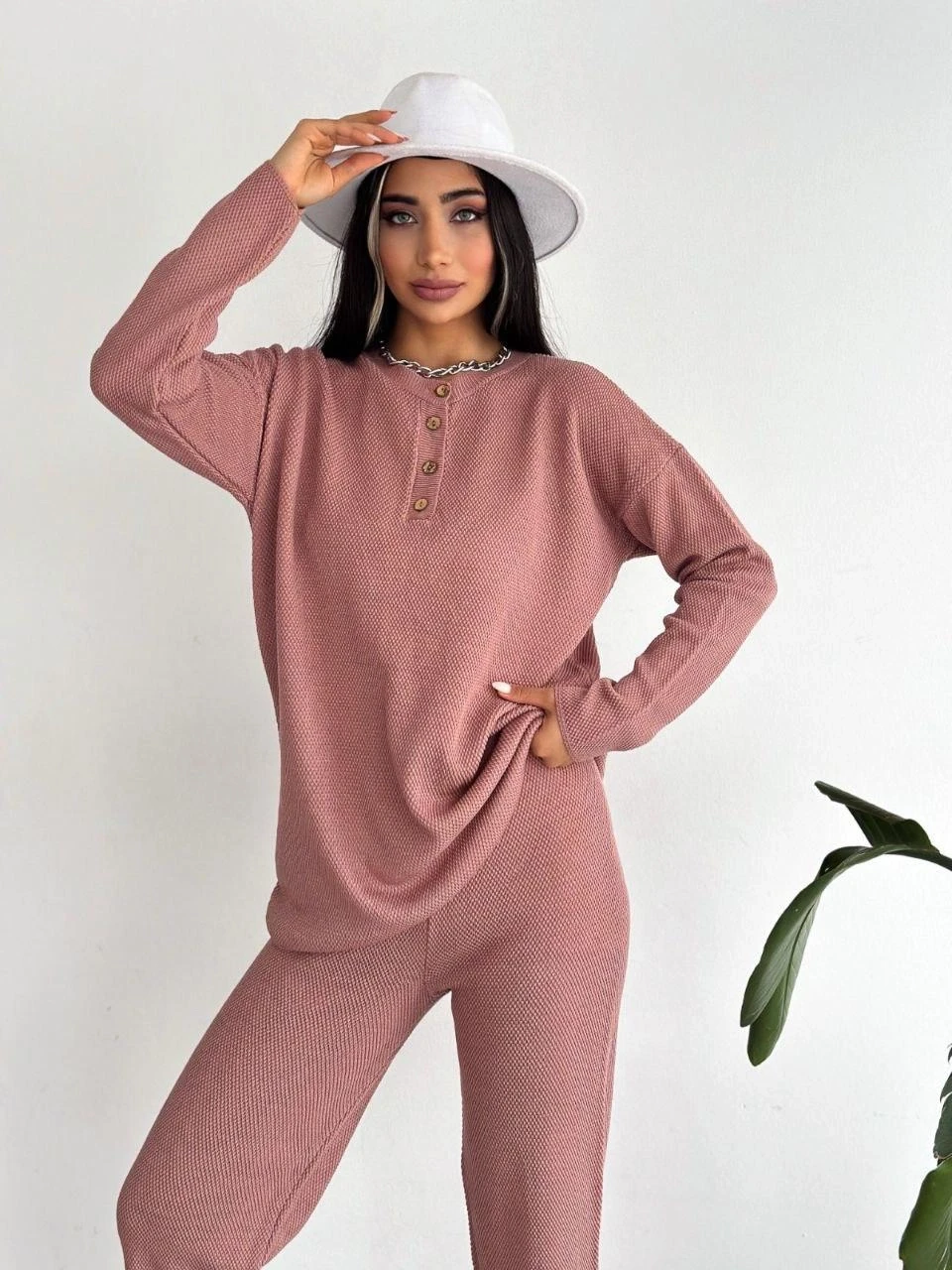 Premium Kumaş Triko Takım