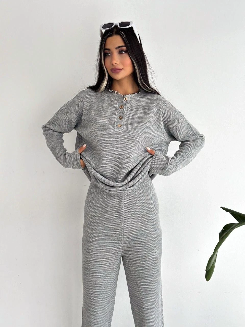 Premium Kumaş Triko Takım