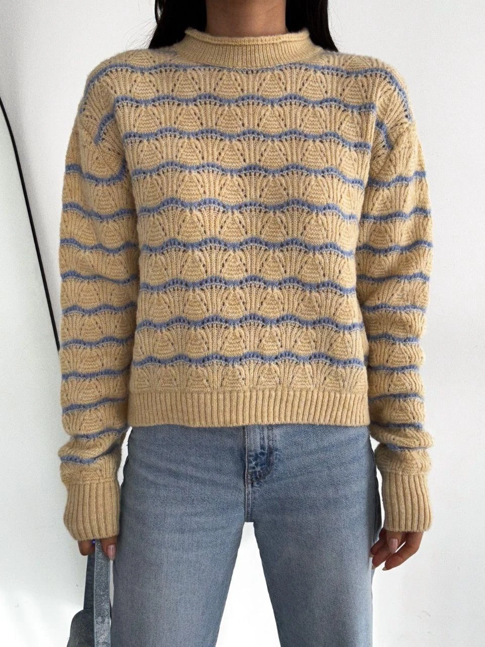 Renk Geçişli Triko Kazak