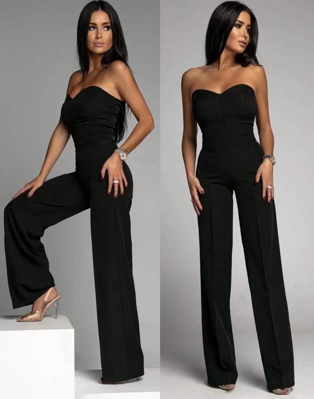 Dabıl Krep Kumaş Tulum