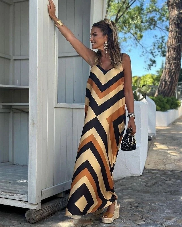 Saten Kumaş Cepli Elbise