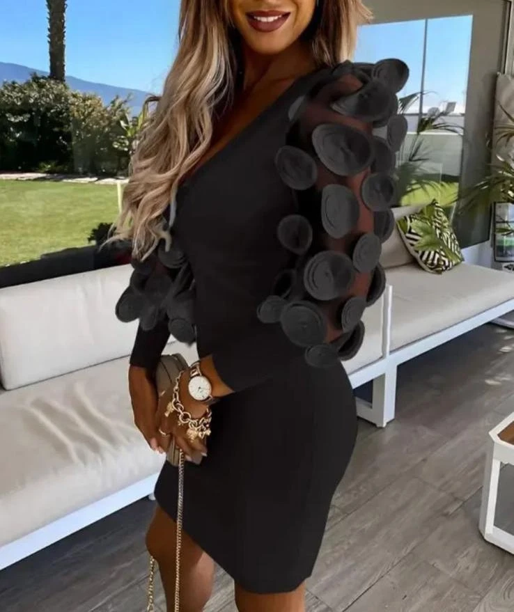 Scuba Dalgıc Kumaş İthal Aksesuarlıe Elbise