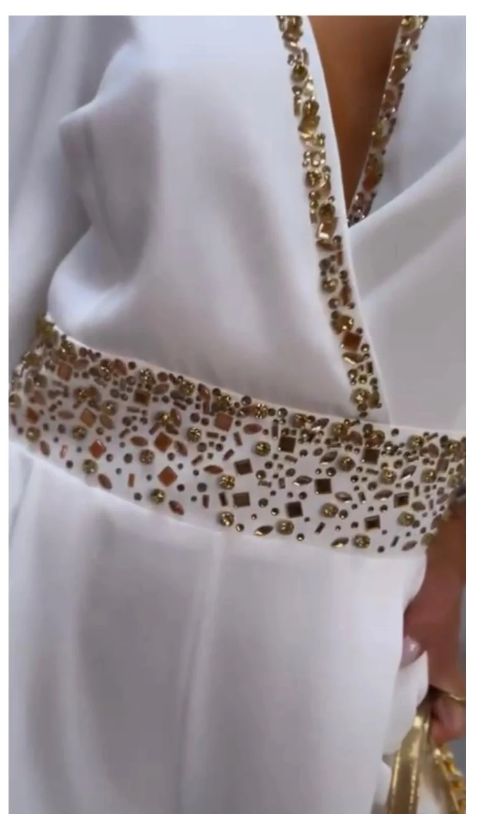 Scuba Dalgıc Kumaş Likralı Taş Detaylı Tulum