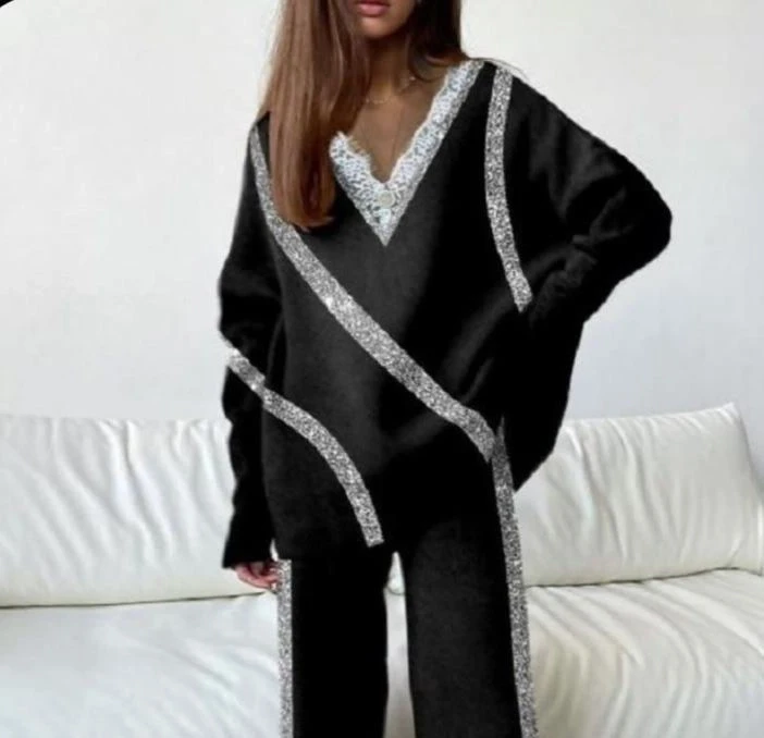 Scuba Dalgıç Kumaş Payet Detaylı Takım