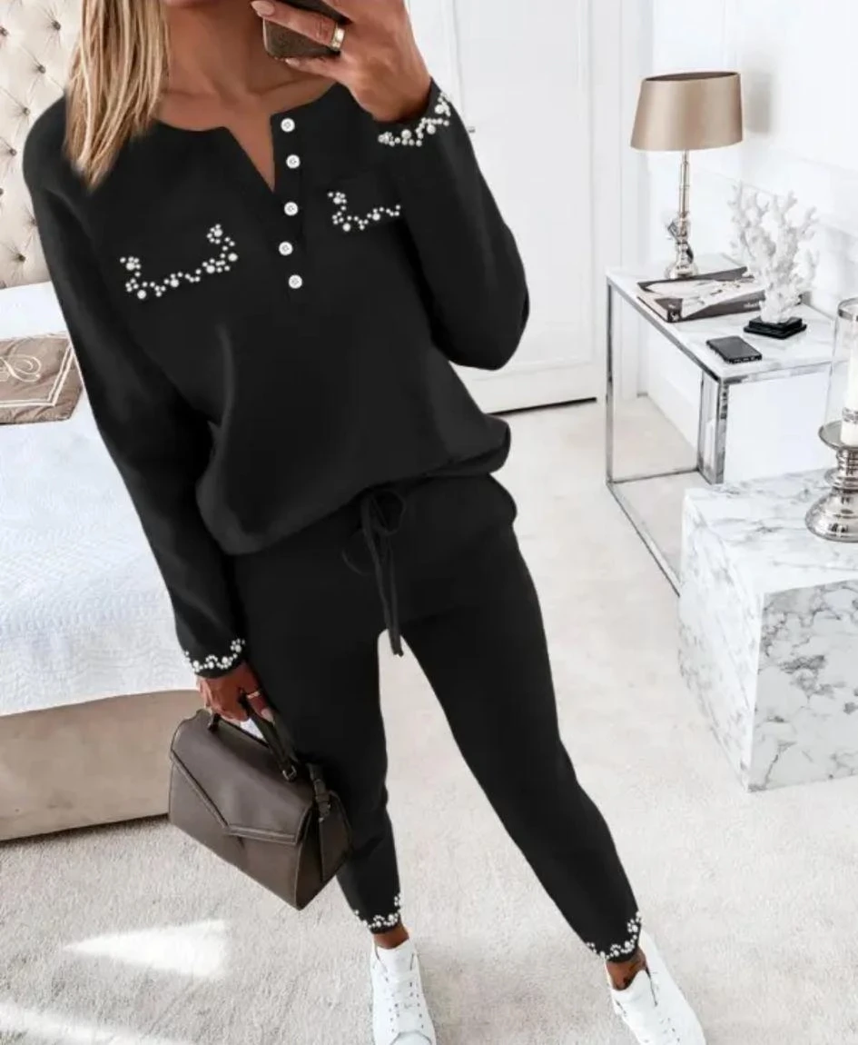 Scuba Dalgıç Kumaş Taş Detaylı Takım