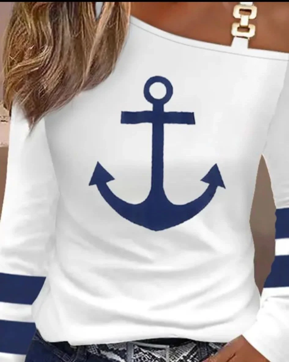 Scuba Dalgıc Kumaş Toka Detaylı Bluz