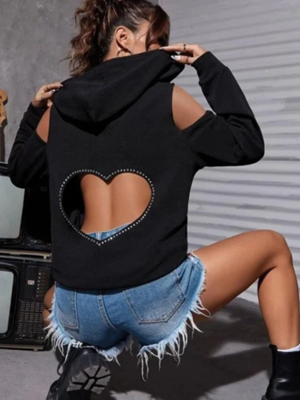 Scuba Kumaş Lazer Kesim Bluz