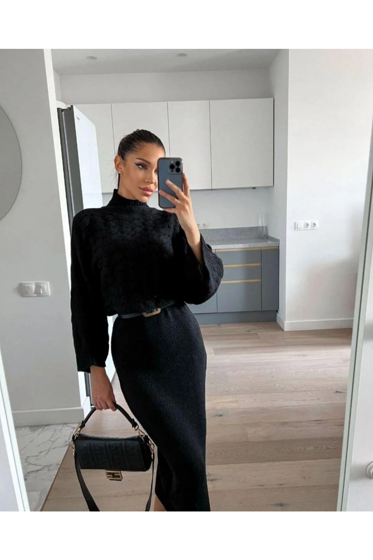 Triko Elbise& Kazak Takım