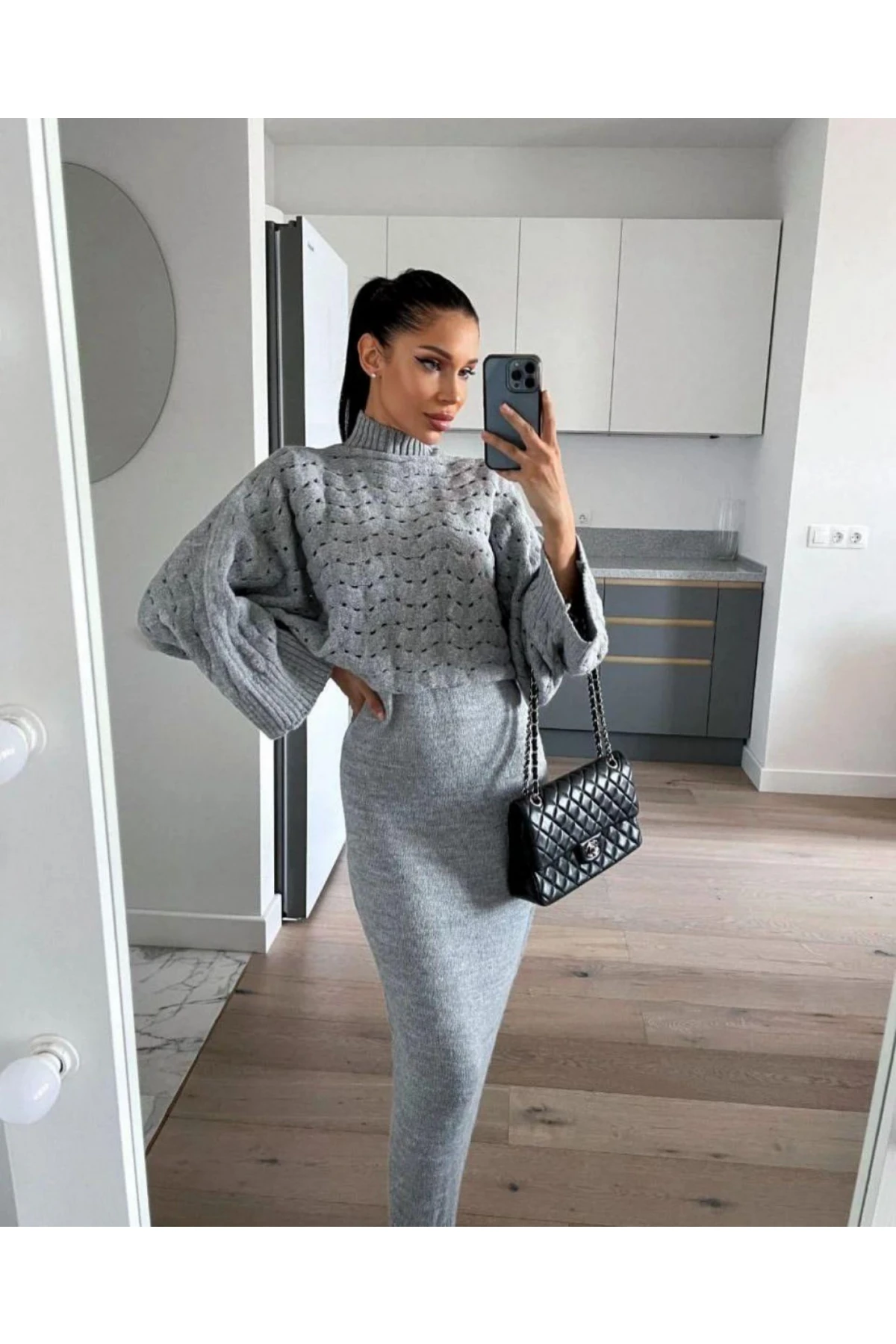 Triko Elbise& Kazak Takım