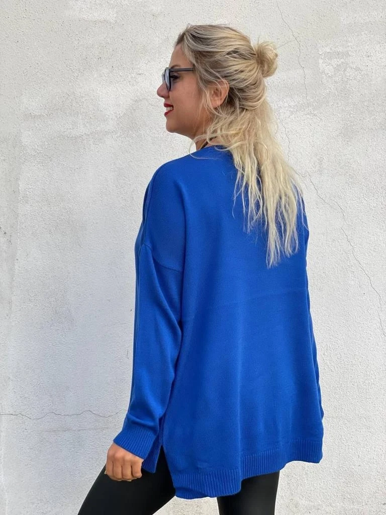 V Yaka Salaş Kalıp Triko