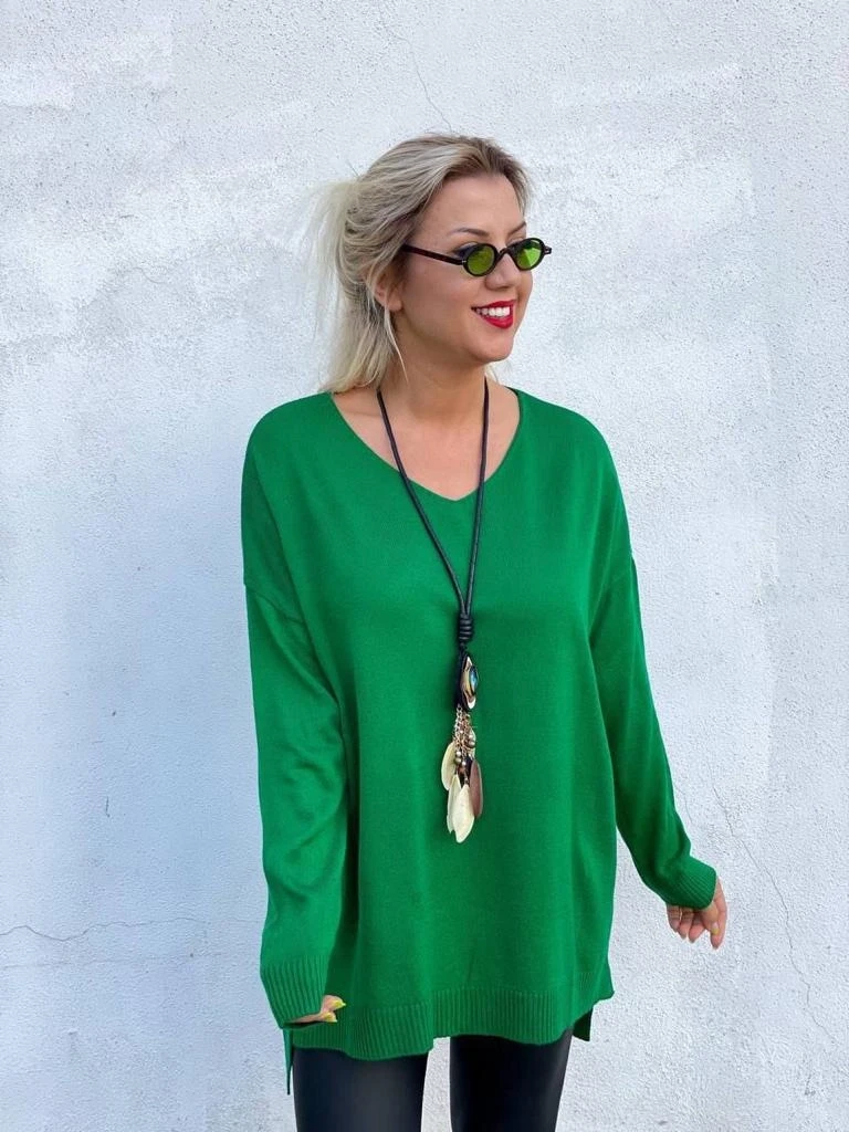 V Yaka Salaş Kalıp Triko