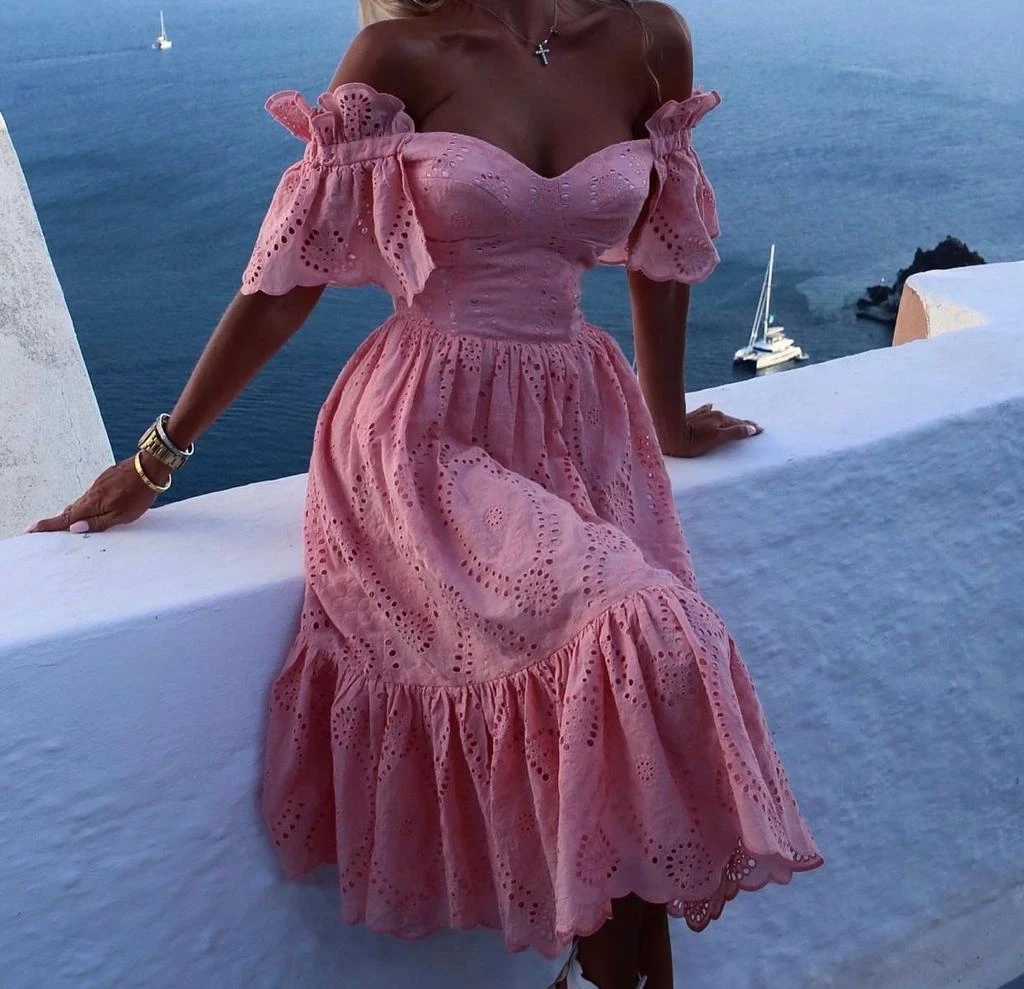 Vual Brode Kumaş Tasarım Elbise