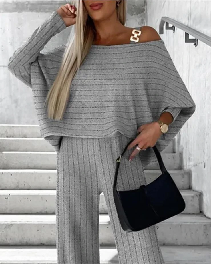 Yakası Tokalı Kaşkorse Kumaş Takım