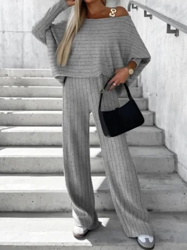 Yakası Tokalı Kaşkorse Kumaş Takım