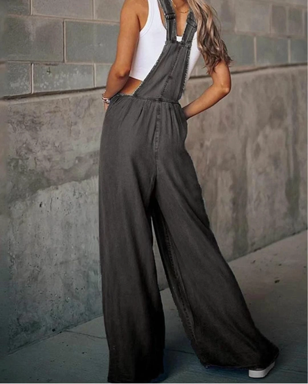 Yeni Sezon Tensel Kumaş Salaş Tulum