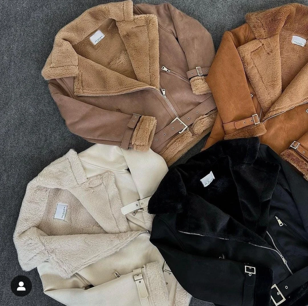 Z@r@ KürklüSüet Mont