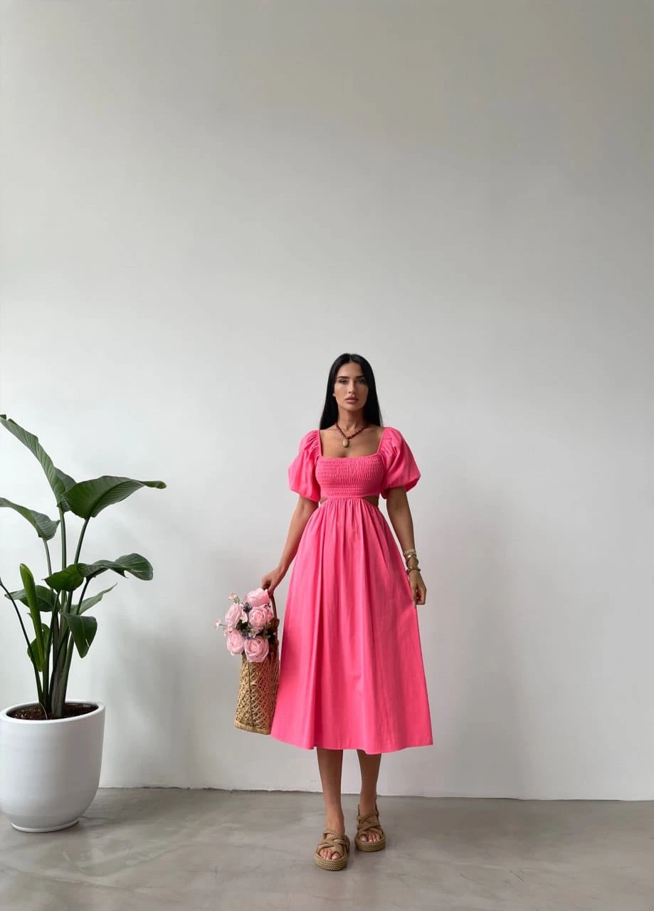 Z@R@ Model Beli Açık Gipeli Elbise