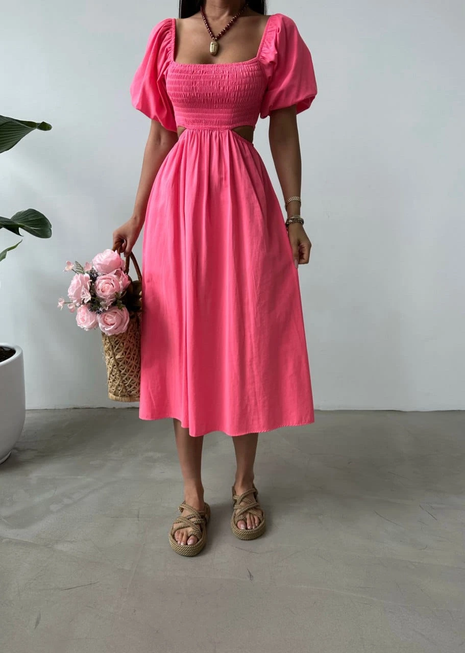 Z@R@ Model Beli Açık Gipeli Elbise