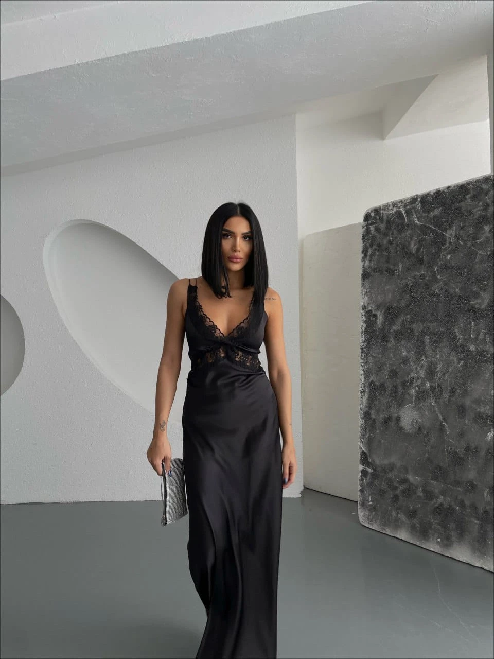 Z@R@ Model Dantel Detaylı Elbise