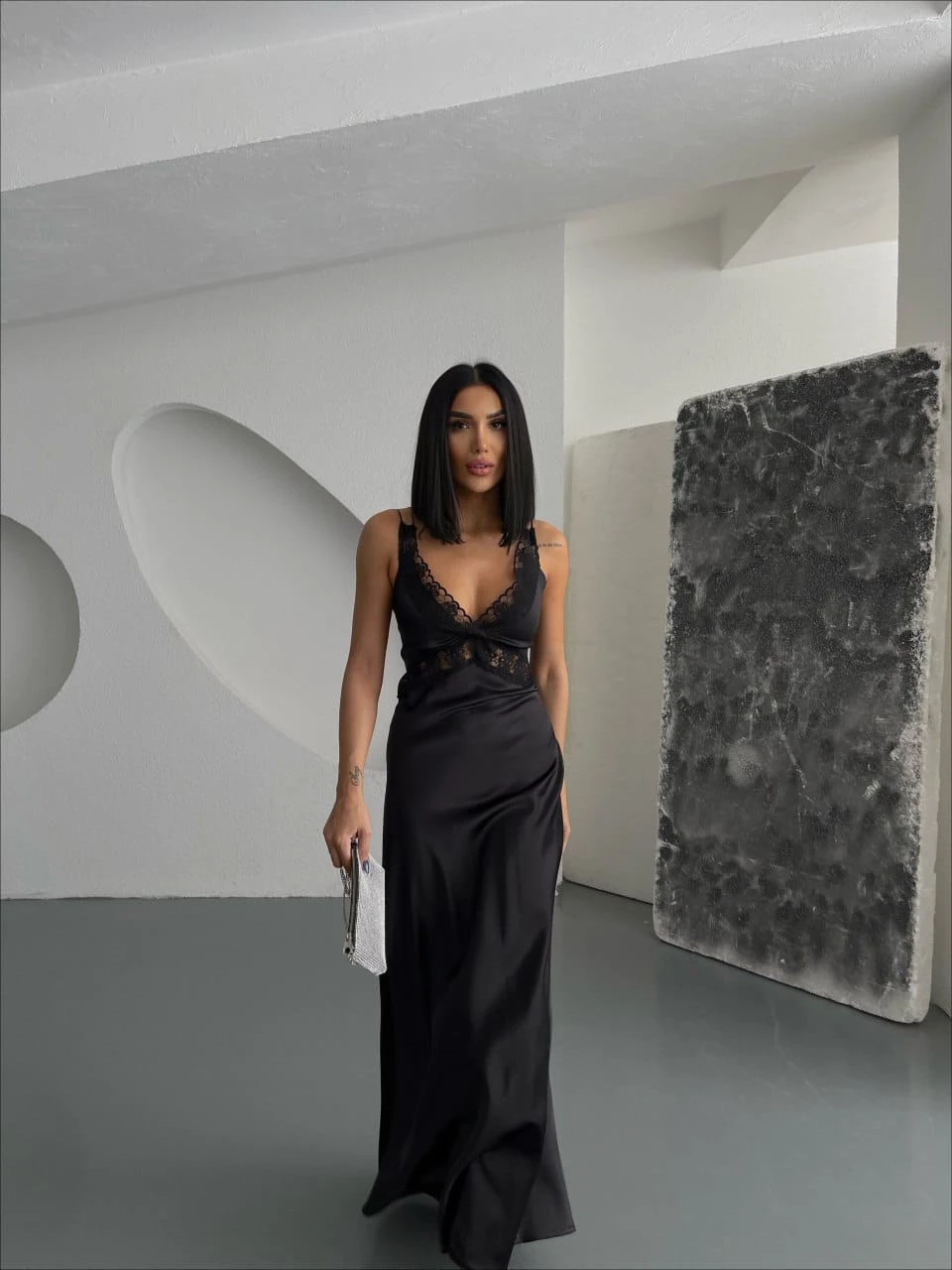 Z@R@ Model Dantel Detaylı Elbise