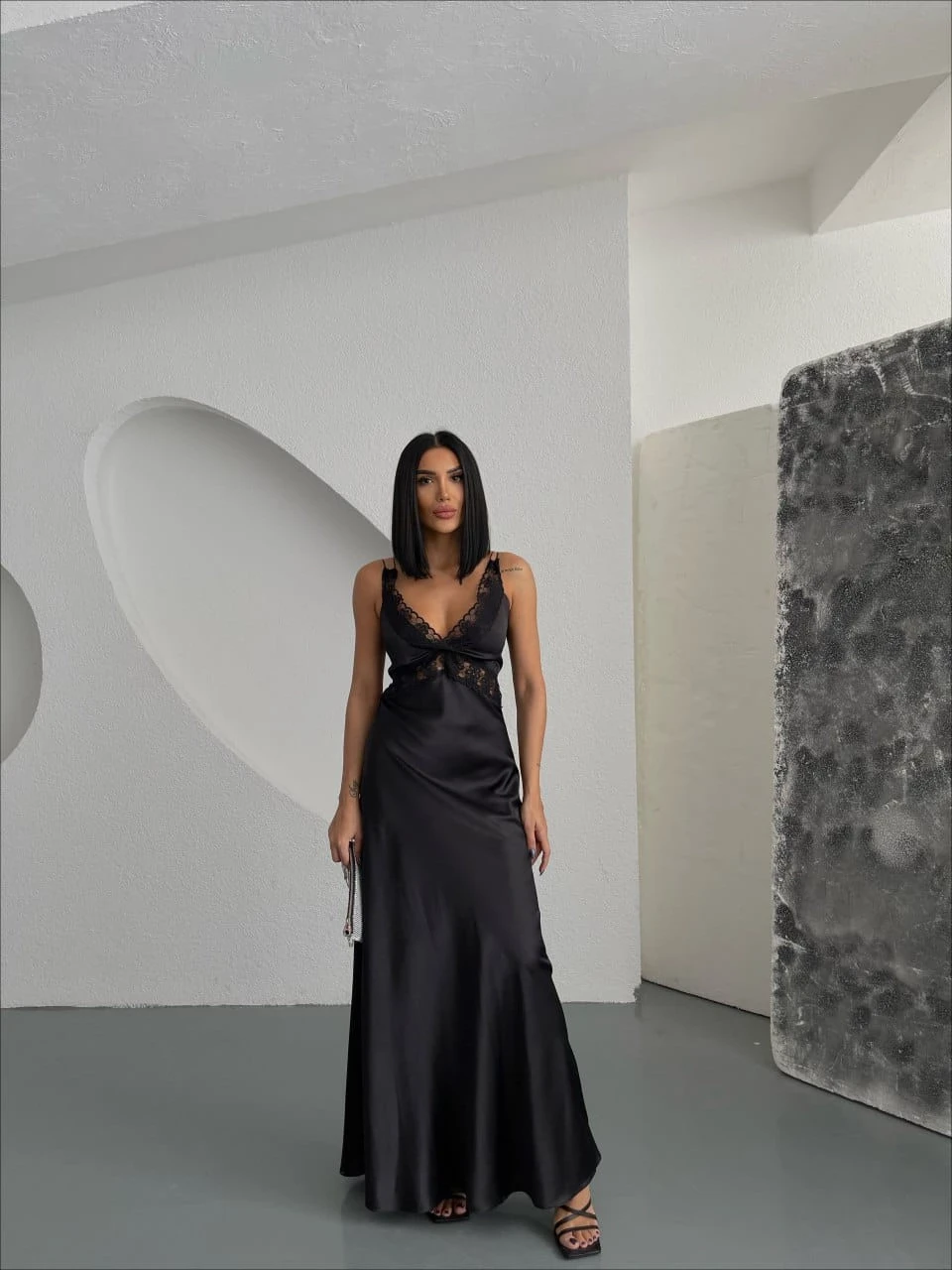 Z@R@ Model Dantel Detaylı Elbise