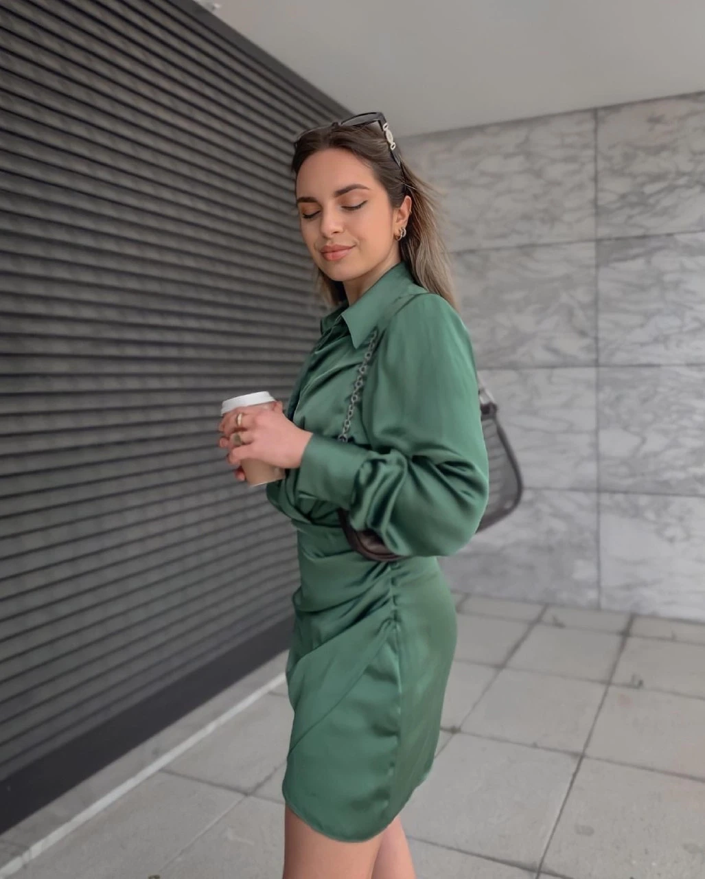 Z@r@ Model Drapeli Elbise