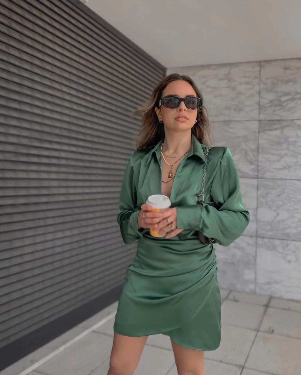 Z@r@ Model Drapeli Elbise