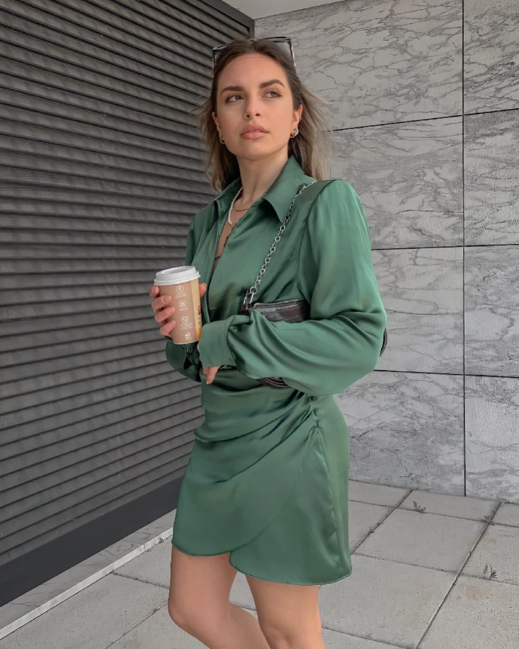 Z@r@ Model Drapeli Elbise