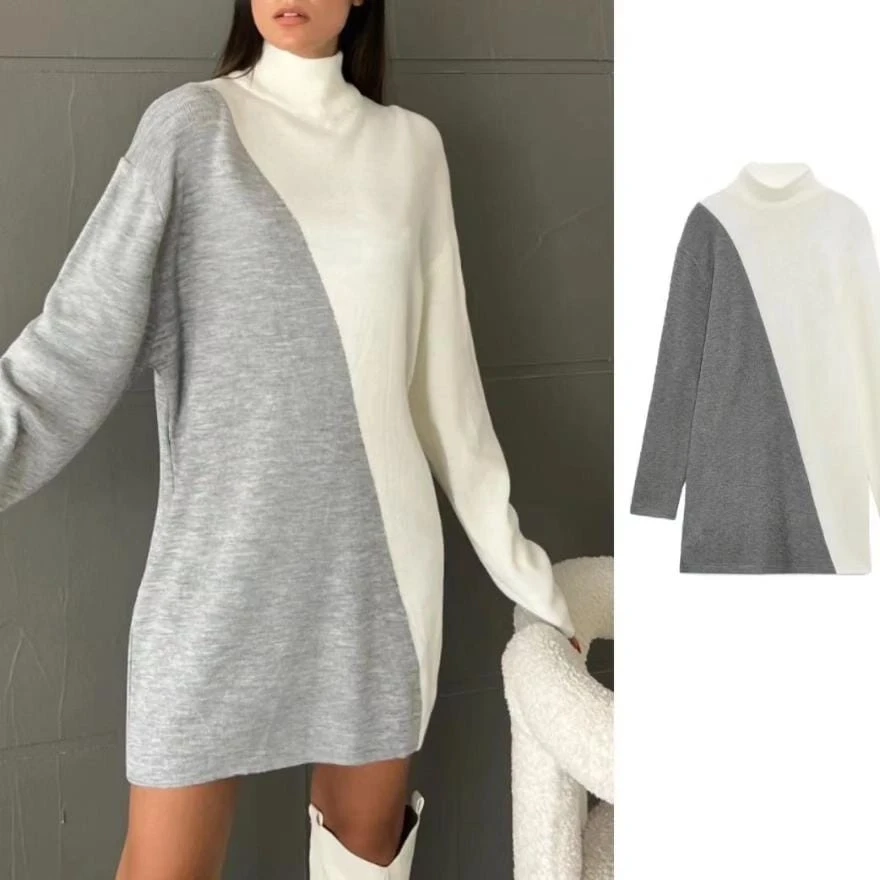 Z@R@ Model İpek Triko Elbise