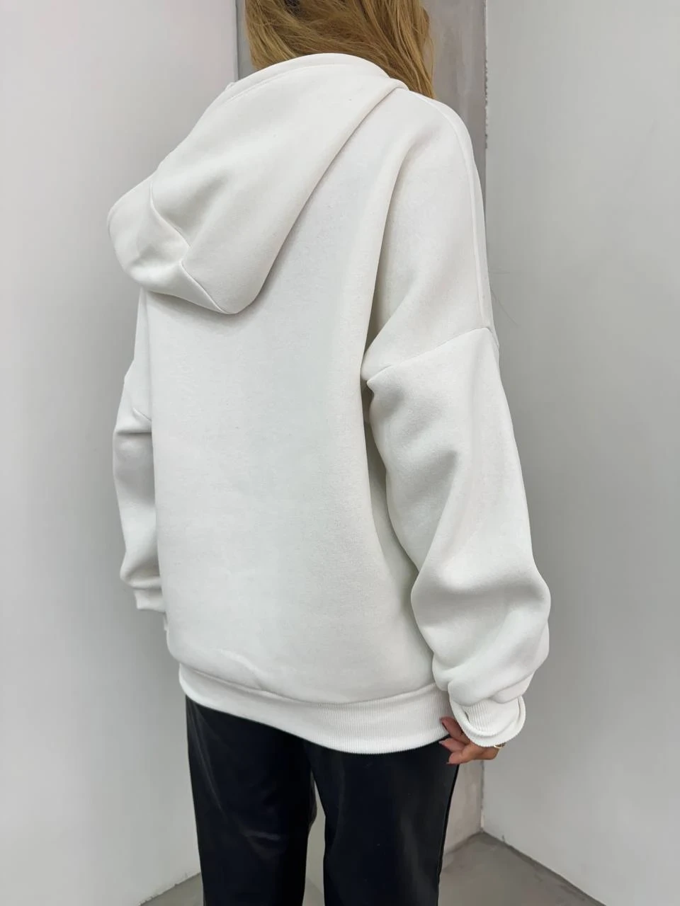 3 İplik Fermuarlı Hoodie