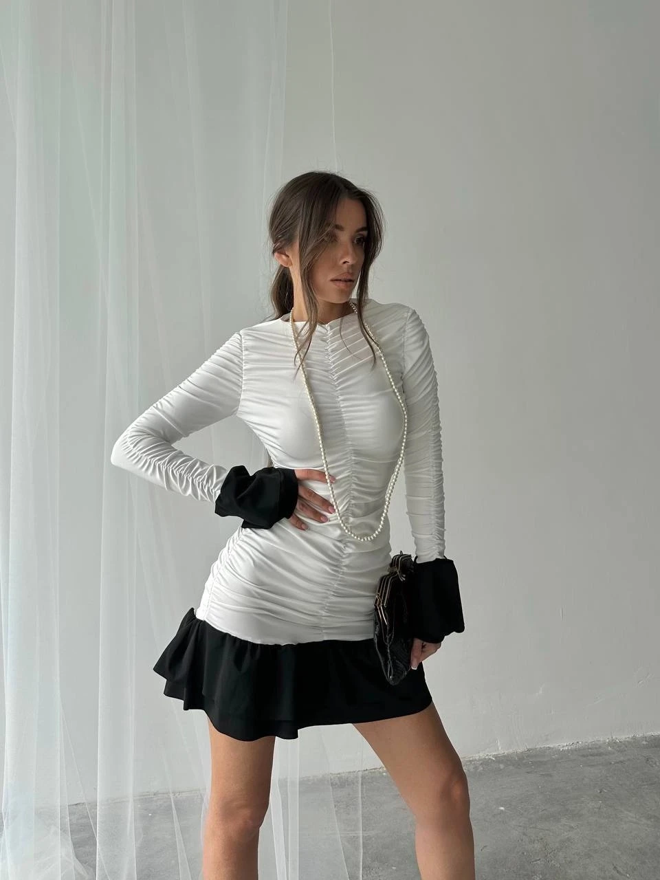 Büzgülü Elbise