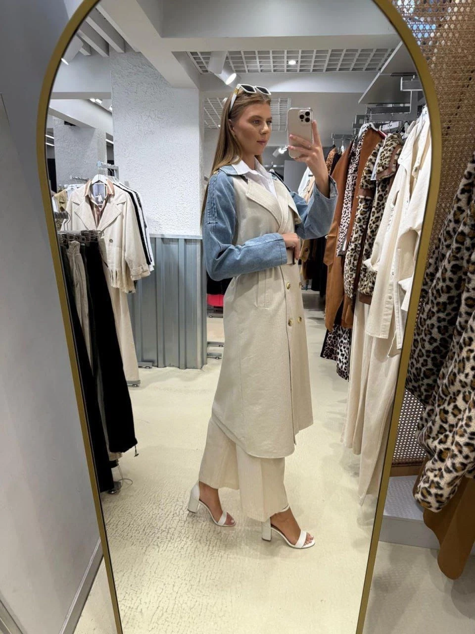 Denim Kot Trençkot
