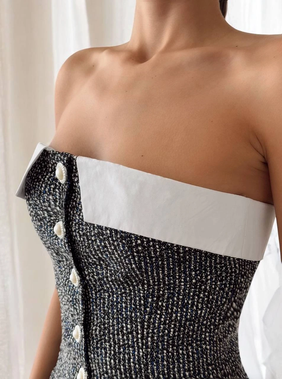 Düğme Detaylı 3lü Takım