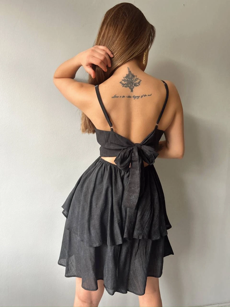 İthal Batik Kumaş Elbise