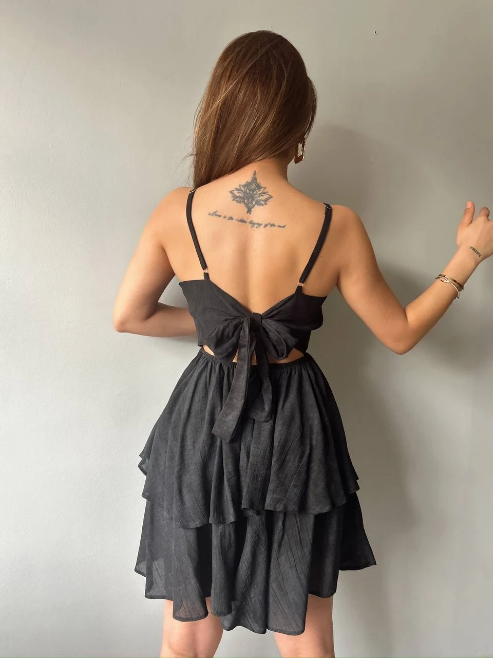 İthal Batik Kumaş Elbise