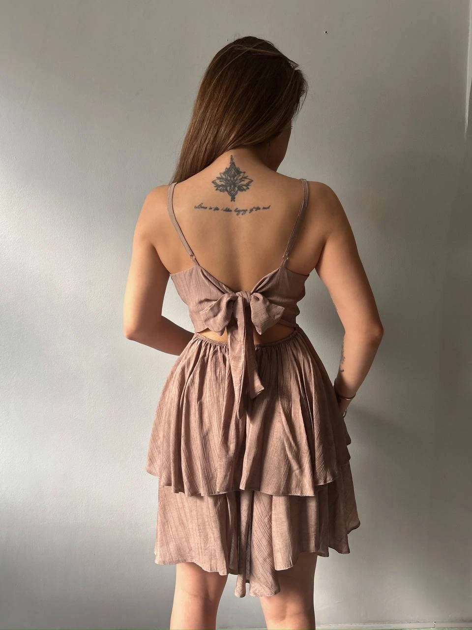 İthal Batik Kumaş Elbise