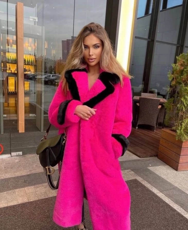 İthal Rabbit Toscana Kumaş Tasarım Kürk