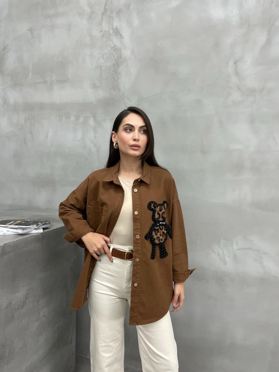Le*par Ayc*k Armalı Gömlek Yağmur Gabardin Kumaş