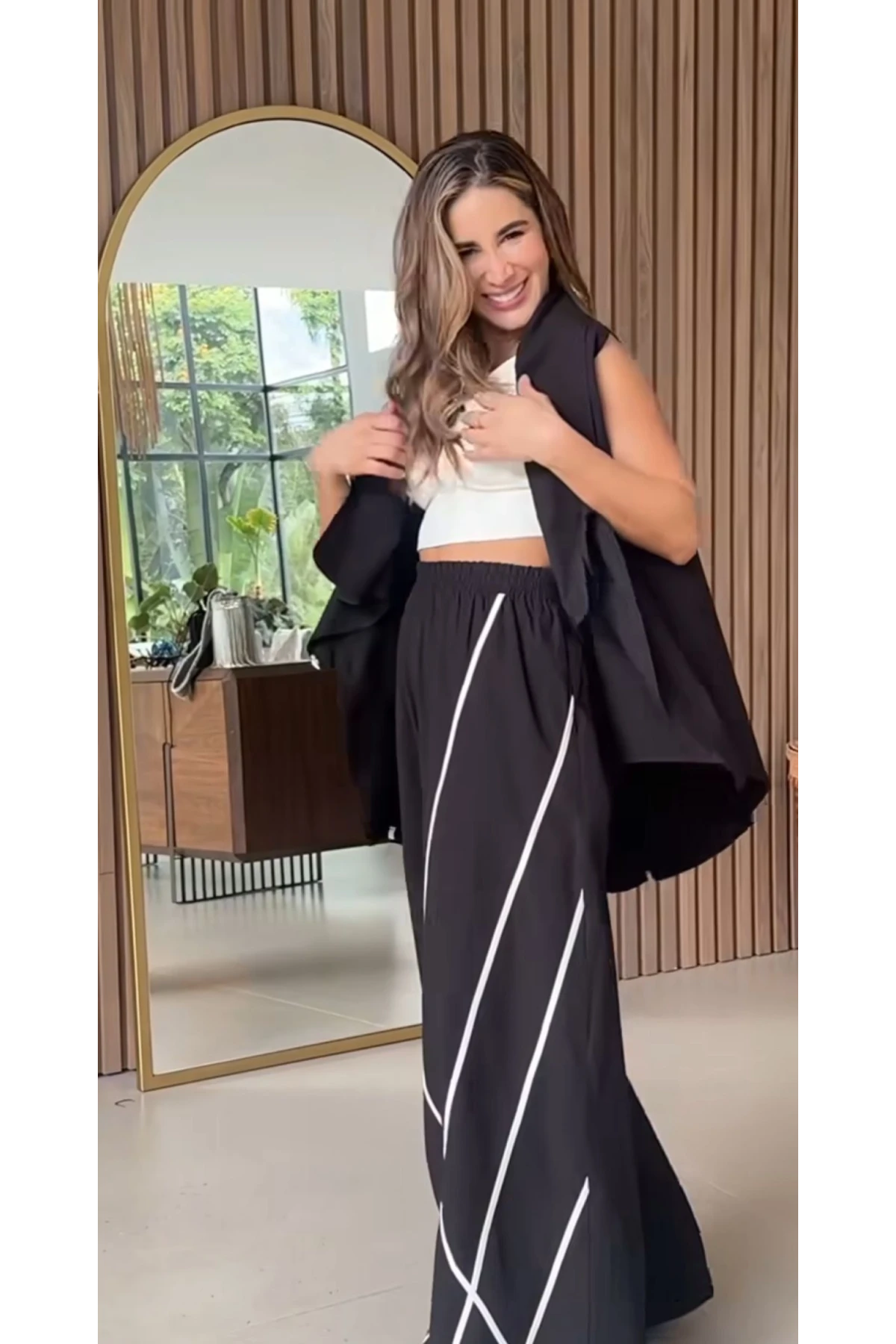 Mikro Kumaş Biyeli Yelek & Pantolon Takım