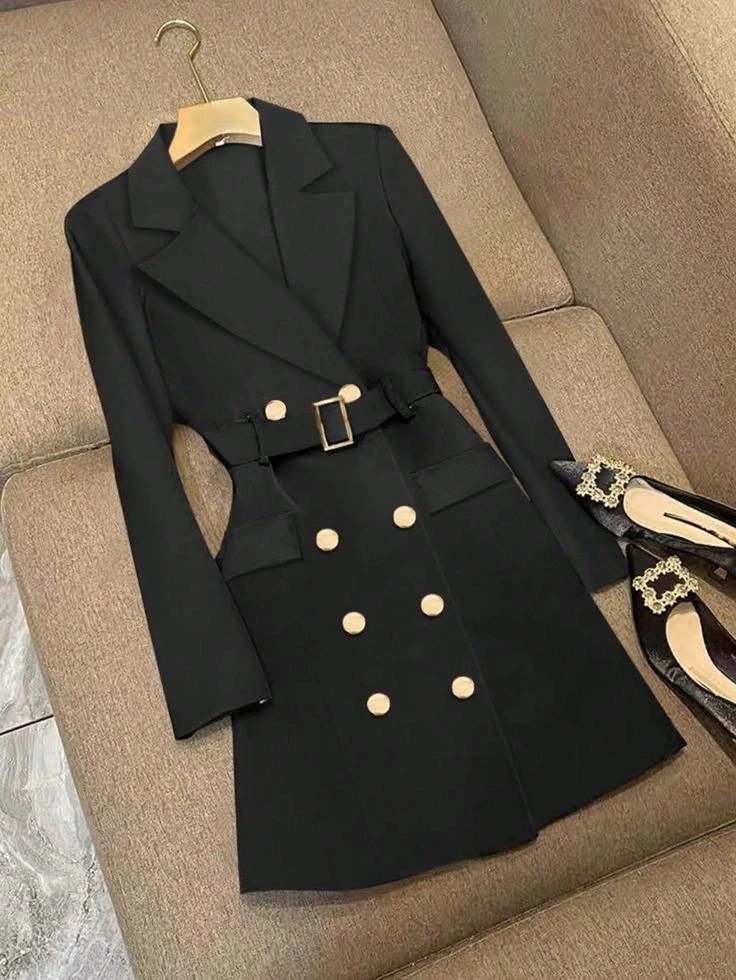 Özel Tasarım Blazer Ceket Elbise