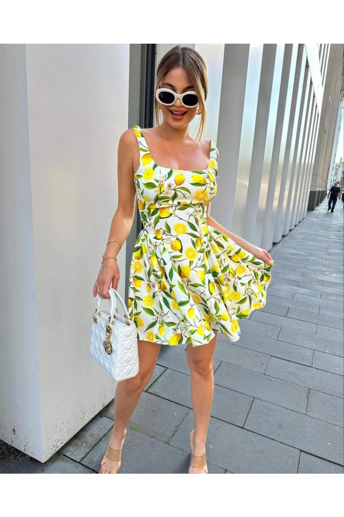 Özel Tasarım Elbise İthal Krep Kumas